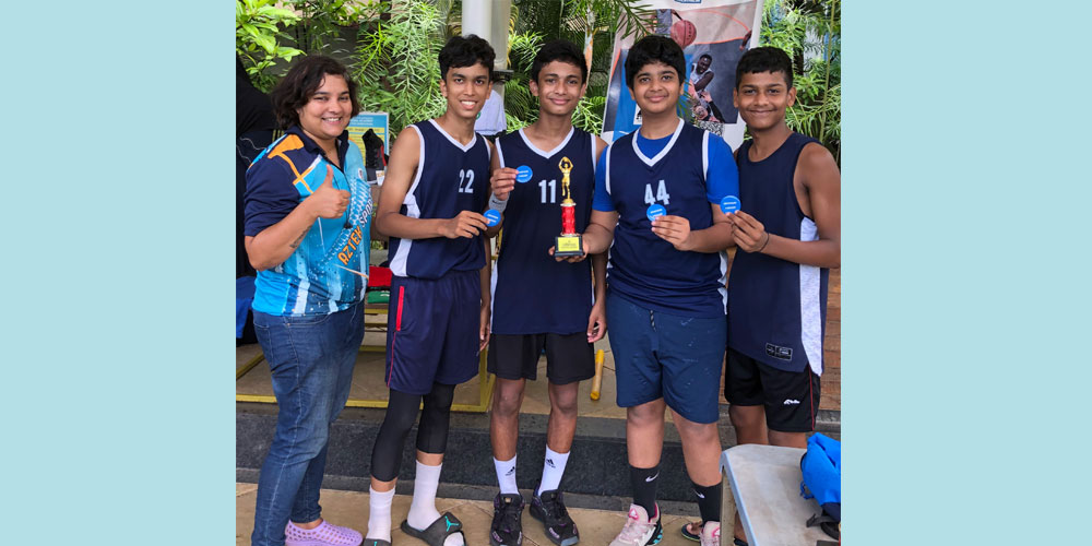 U-16 Boys Winners - Indian Gymkhana